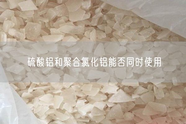 硫酸铝和聚合氯化铝能否同时使用(图2)