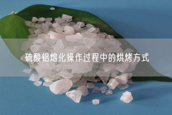 硫酸铝熔化操作过程中的烘烤方式(图1)